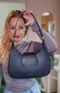 LeParmentier Obolo Leather Shoulder Bag thumbnail